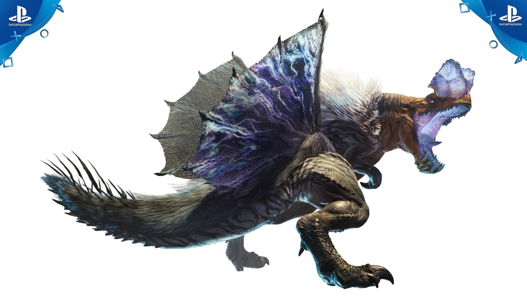 Monster Hunter World Fulgur Anjanath Fan Club PlayStation   Monster Hunter World Fulgur Anjanath 2048x1153 